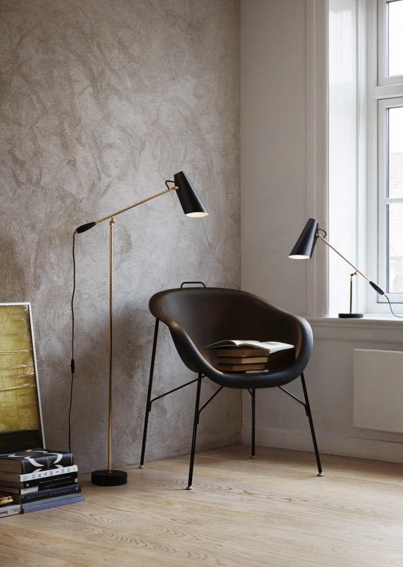 Birdy Gulvlampe deisign Birger Dahl