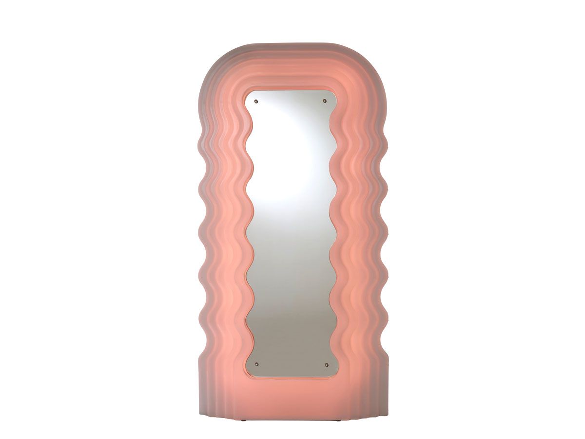 Ultrafragola mirror by Ettore Sottsass