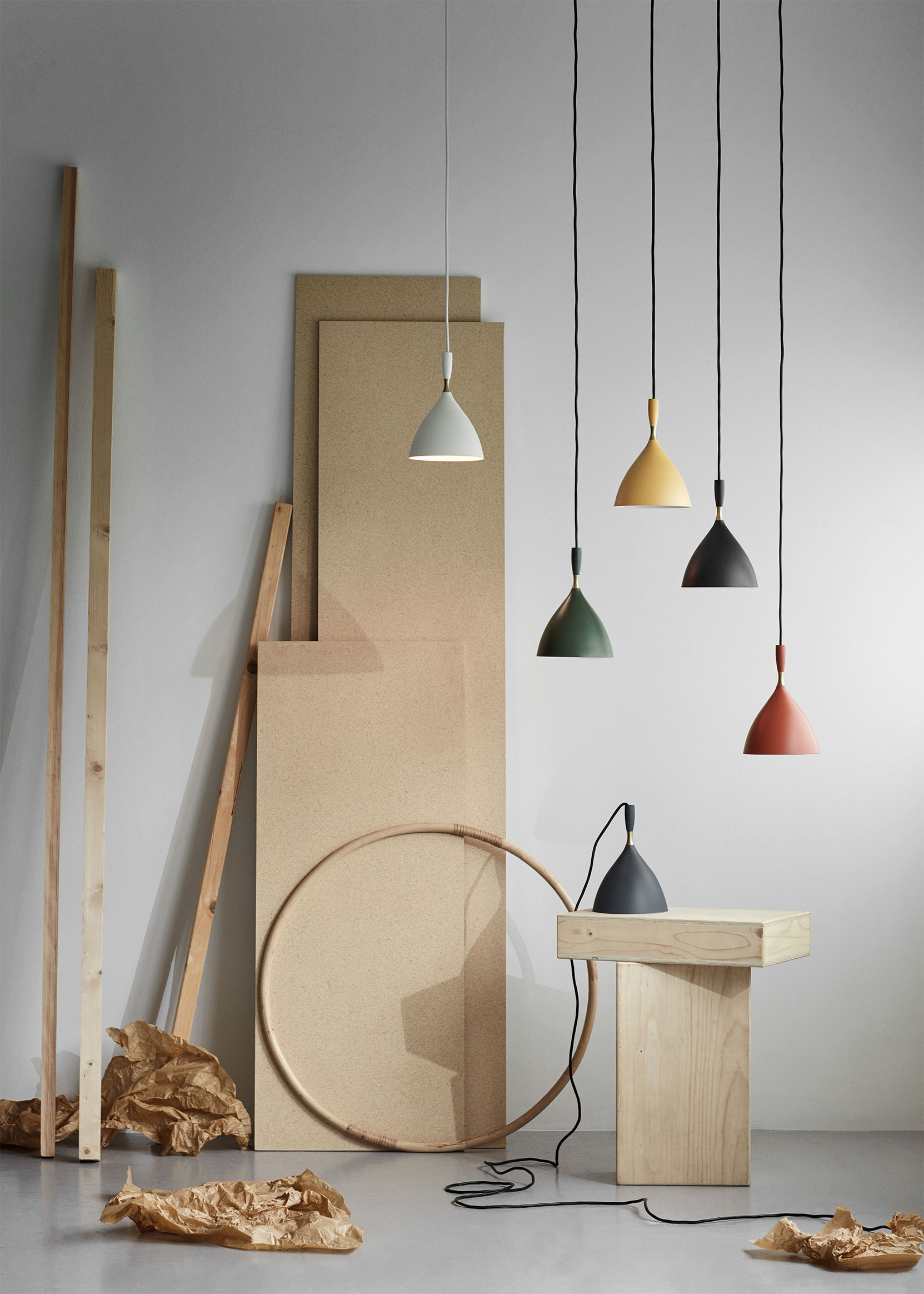 Dokka Pendant Lamp by Birger Dahl