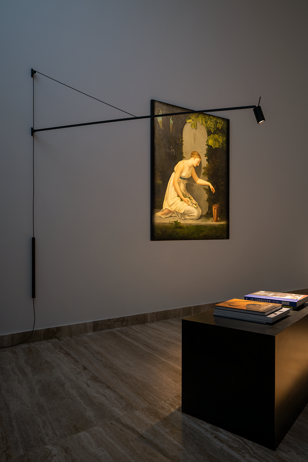 Swan lampe design Bernhard Osann