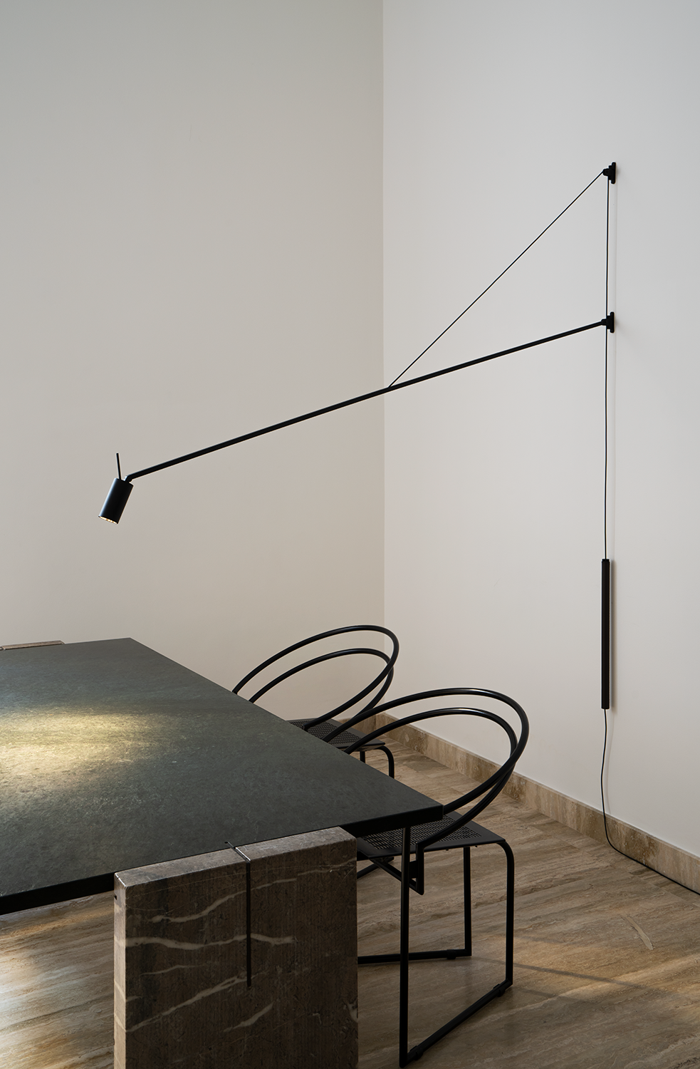 Swan lampe design Bernhard Osann